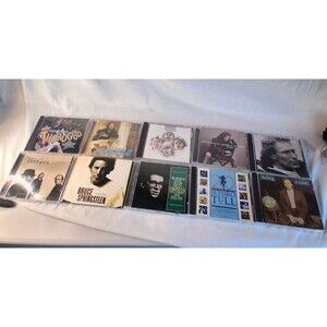 Lot of 10 Classic Rock & Soft Rock CDs – Thorogood, Winwood, Bee Gees,...